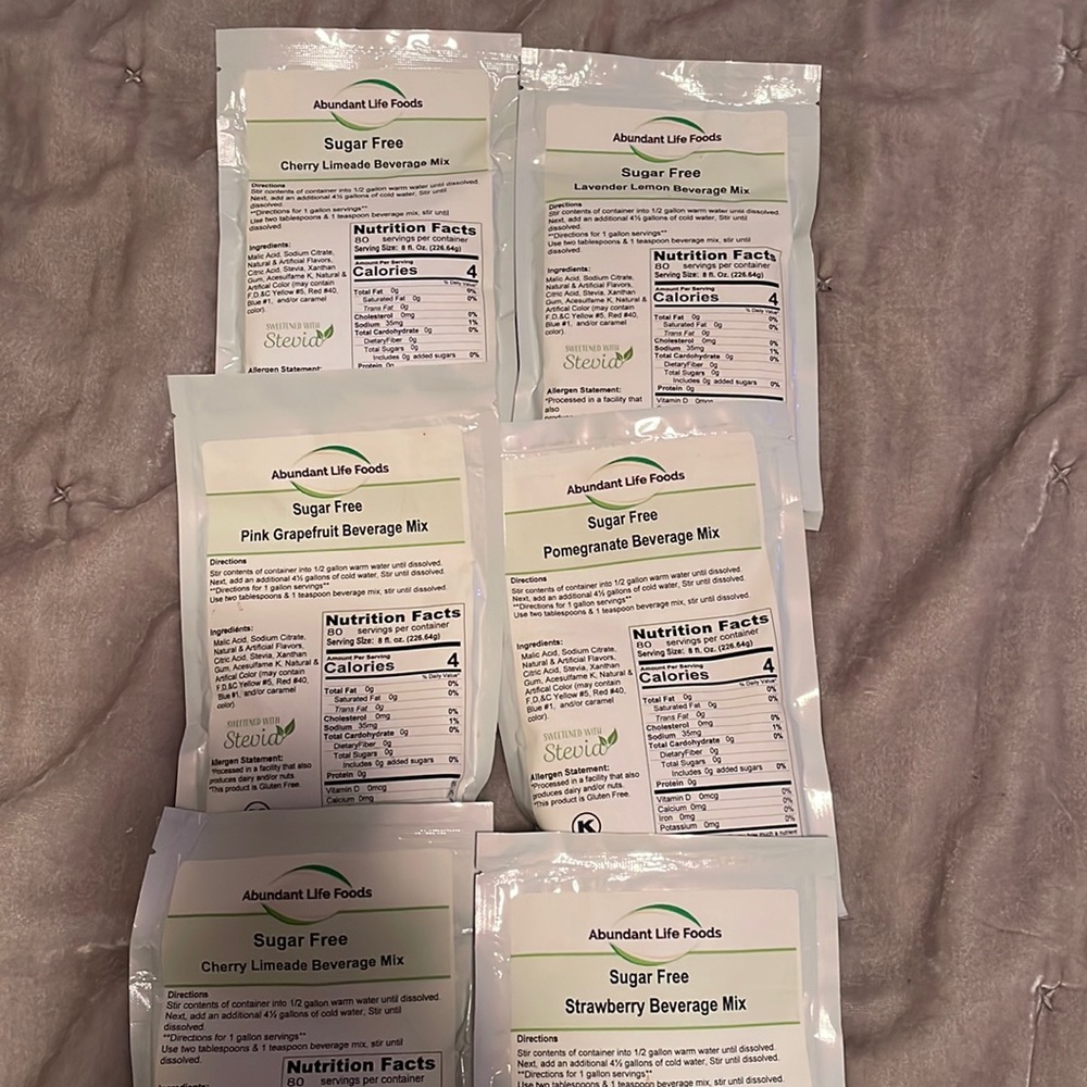 Abundant Life Food Drink Mixes
